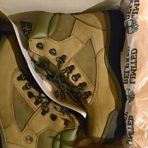 Timberland Tan Hiking Boots